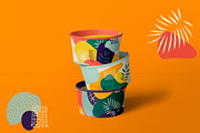 Floral abstract bundle. Botanic set., a Pattern Graphic by lisa_kalev (Thumbnail 5 of 24)