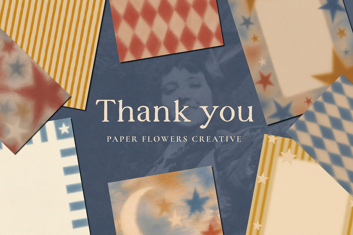 The Soft Focus Circus Backgrounds, a Background Graphic by Paper Flowers Studio (Photo 7 of 7)