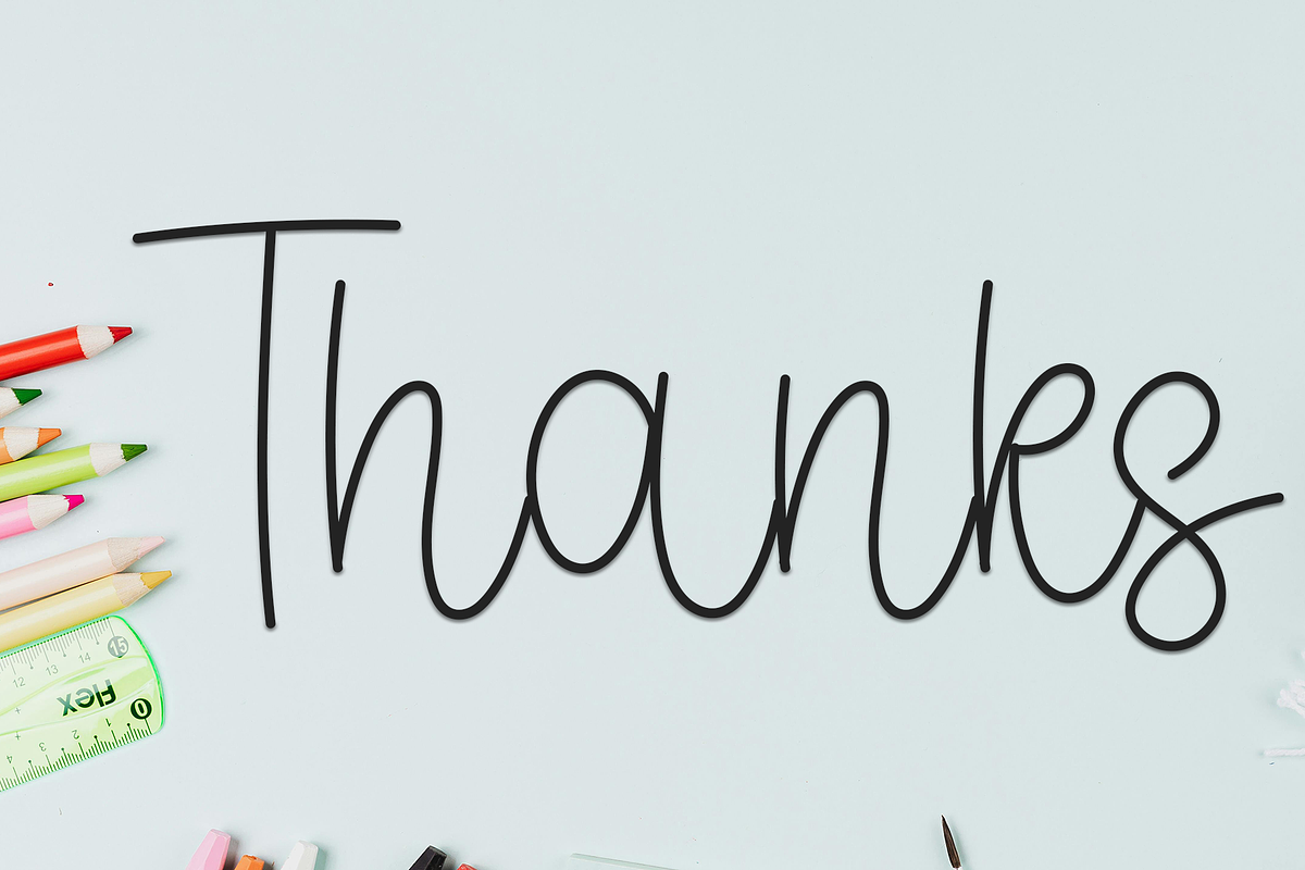 Alignment, a Handwritten Font by FreshTypeINK (Photo 7 of 7)