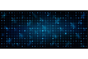 Technical grid pattern with