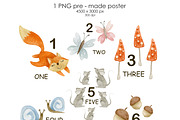 Watercolor autumn collection., a Decorative Illustration by Kira Konoshenko (Thumbnail 23 of 26)