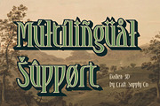 Dallen 3D, a Serif Font by Craft Supply Co. (Thumbnail 6 of 8)