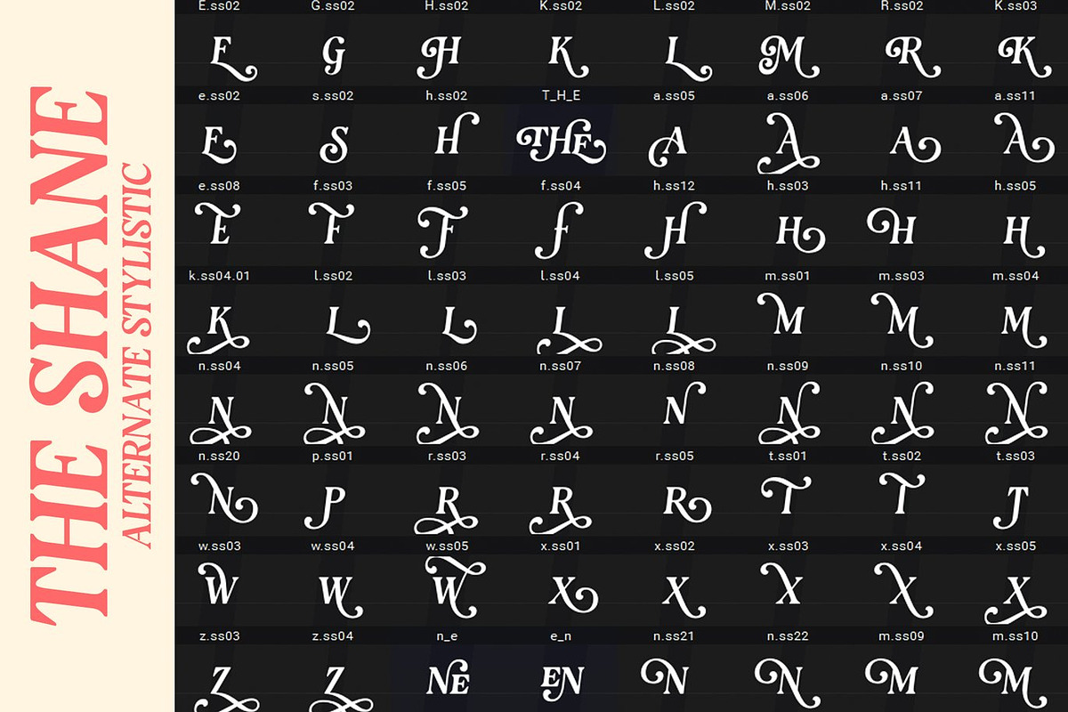 Mawar - Alternate Slant Serif, a Serif Font by Luna Shop (Photo 4 of 9)