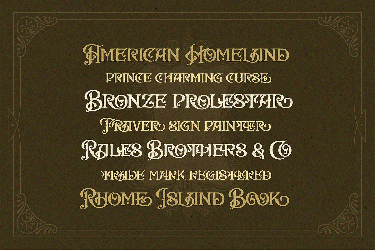 WT Armshore, a Font by Winston Type Co. (Photo 6 of 7)