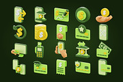 3D Payment Icon, an Object 3D Model by SLAB! Design (Thumbnail 4 of 4)