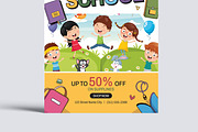 Back To School Flyer Template Design, a Flyer Template by MightyDesign (Thumbnail 5 of 8)