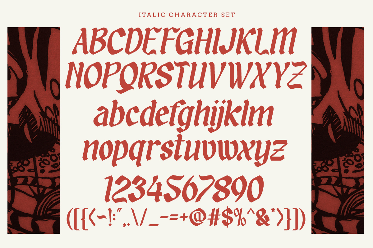 Sandey Molse - Blackletter Display, a Blackletter Font by Say Studio (Photo 12 of 13)