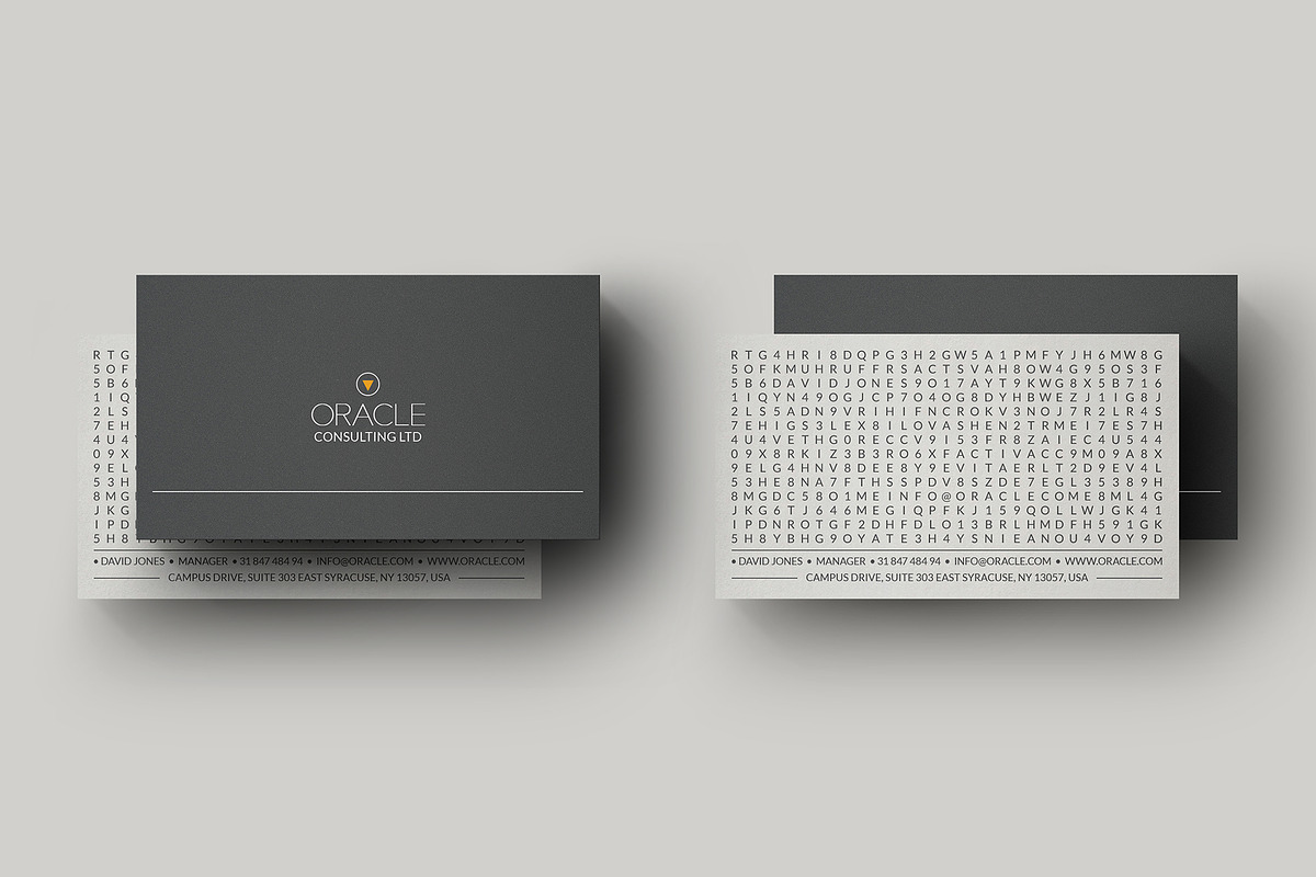 Word Search Business Card, a Business Card Template by Marvel (Photo 3 of 6)