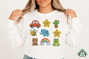 Cute Mini Embroidery Design Bundle, a Solid Icon by Craft Nest (Thumbnail 2 of 6)