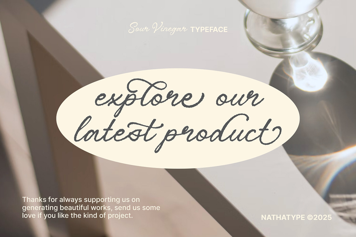 Sour Vinegar, a Handwritten Font by Nathatype (Photo 11 of 11)