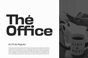 AT Pinko, a Sans Serif Font by Ardyanatypes (Thumbnail 9 of 12)