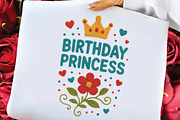 Yarn Birthday Png Birthday Princess, an Illustration by Black Bird Studio (Thumbnail 1 of 8)