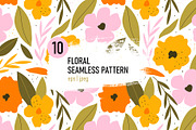 Floral seamless pattern, a Pattern Graphic by hanifa_design (Thumbnail 1 of 11)