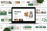 Women Spa - Beauty Google Slide, a Presentation Template by Deepslide Studio (Thumbnail 2 of 6)