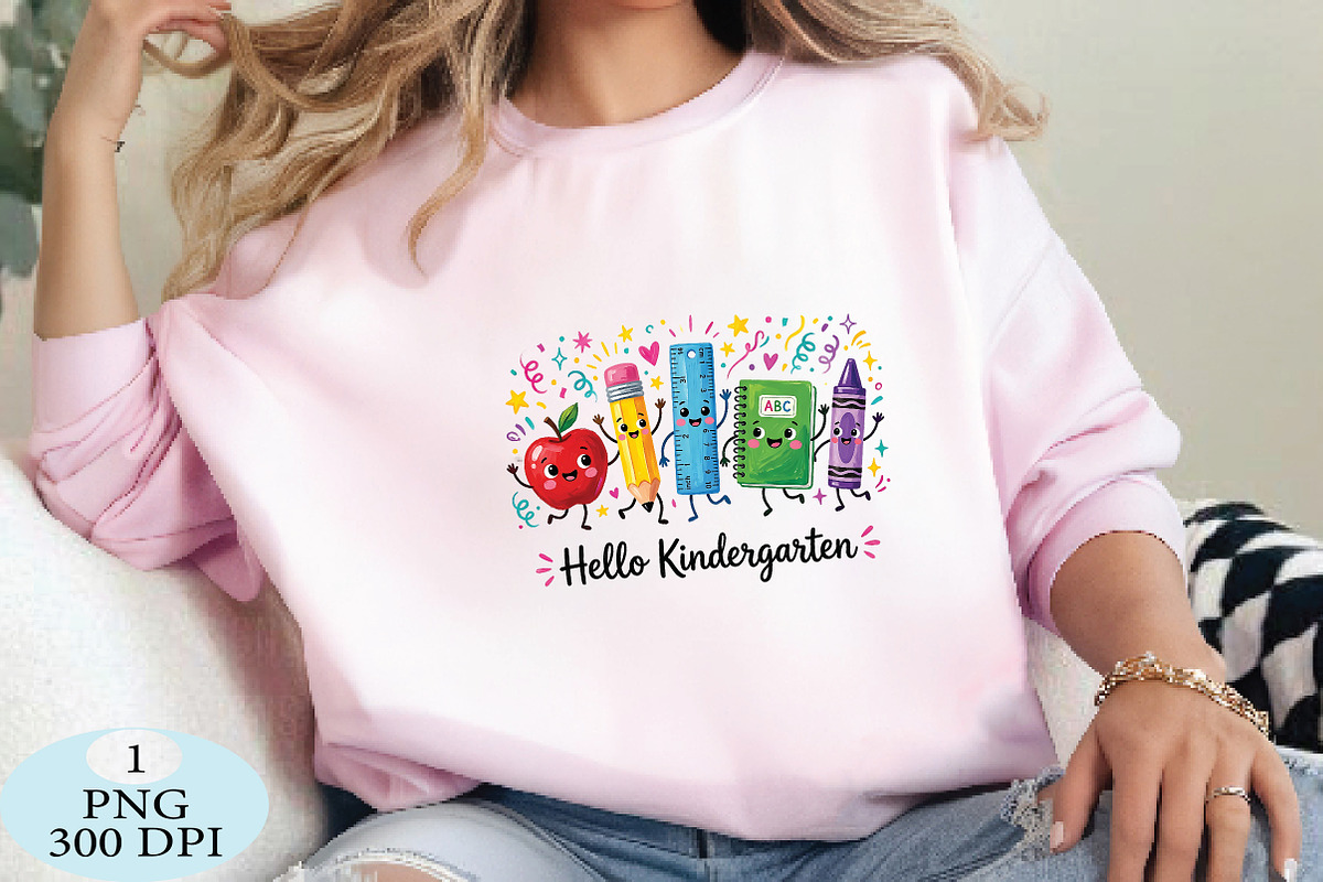 Hello Kindergarten PNG, a Seasonal Illustration by Daily.Designs (Photo 3 of 5)