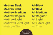 Motiraw, a Sans Serif Font by Typesketchbook Foundry (Thumbnail 9 of 10)