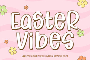 Bunny Smile - Easter Font