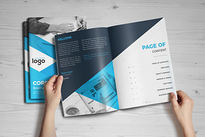 Corporate Brochure Design 16 Pages