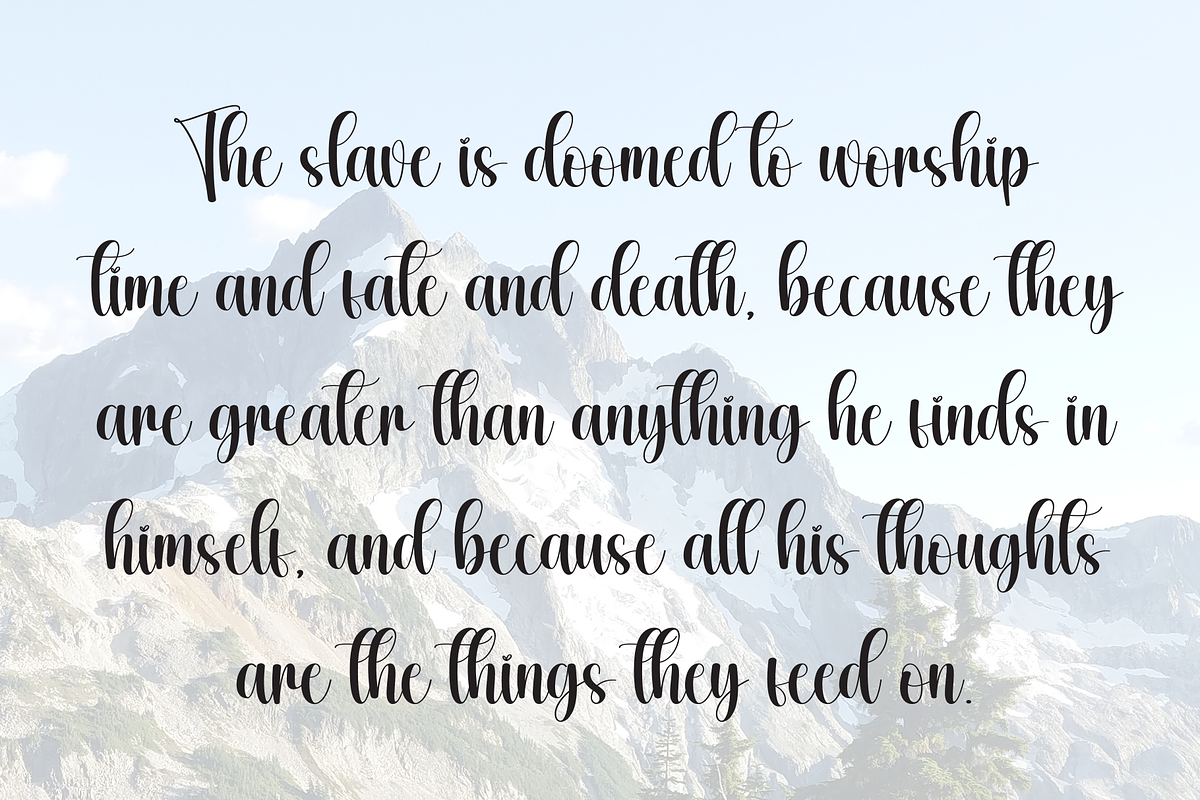 Stickers | Script Font, a Handwritten Font by Scratchones (Photo 6 of 9)