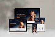 Career Portfolio Website Canva, a Landing Page Template by Digital Diva Design (Thumbnail 4 of 6)