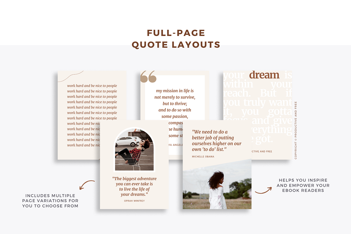 Canva E-book Template | 80+ Pages, a Magazine Template by ProductiveandFree (Photo 11 of 23)