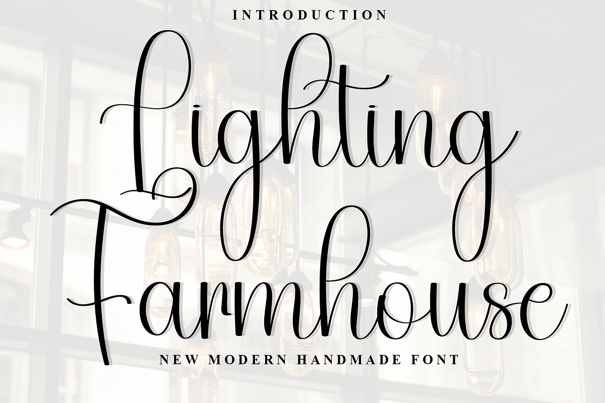 Stylish Farmhouse, a Handwritten Font by FreshTypeINK (Photo 1 of 8)