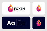 Gradient Modern Fox Logo Design, a Branding & Logo Template by Artnivora.Std (Thumbnail 2 of 2)