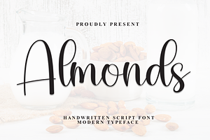 Almonds Script Font