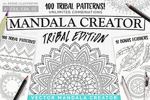 Tribal Mandala Creator, a Plug-in Add-On by Drifter Studio