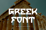 Greek Reford - Unique Typeface Font, a Sans Serif Font by QR Design Studio (Thumbnail 2 of 7)