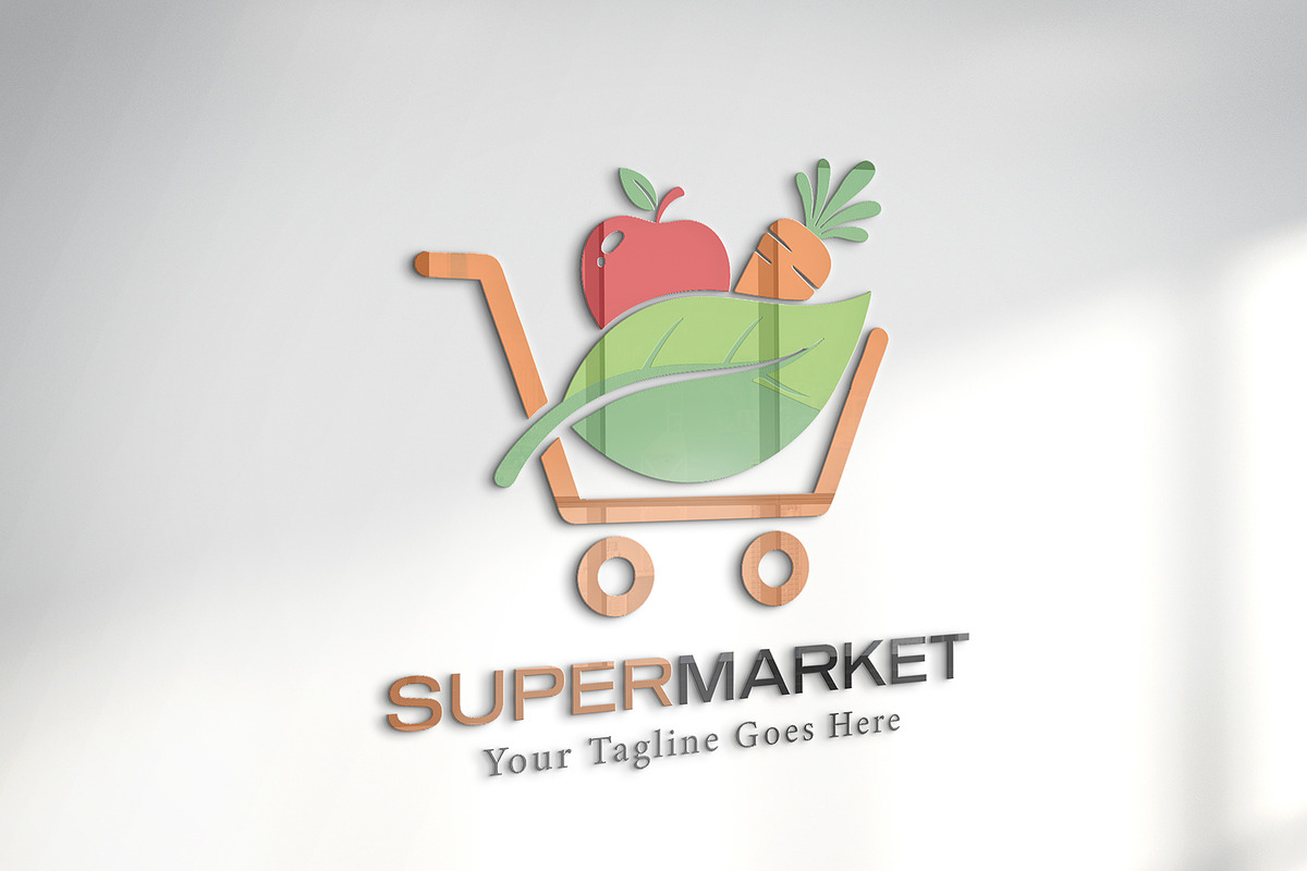 Grocery & Supermarket Logo Template preview 2