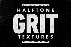 Halftone Grit Vector & PNG Textures