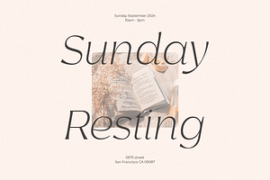 Rosan Stylish - Minimalist Font