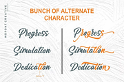 Rauzatul Script | Modern Stylish, a Script Font by WDfont (Thumbnail 6 of 8)