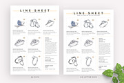 Modern Line Sheet Template, a Templates & Theme by Axpand (Thumbnail 5 of 6)