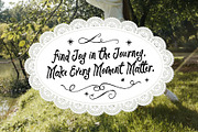 Printed Scarf Whimsical Quirky Font, a Handwritten Font by Tyasify (Thumbnail 5 of 7)