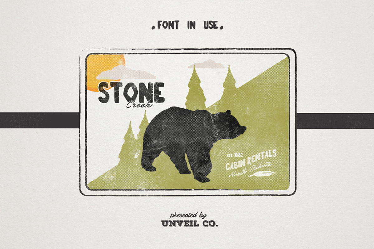 Basecamp Typeface preview 2