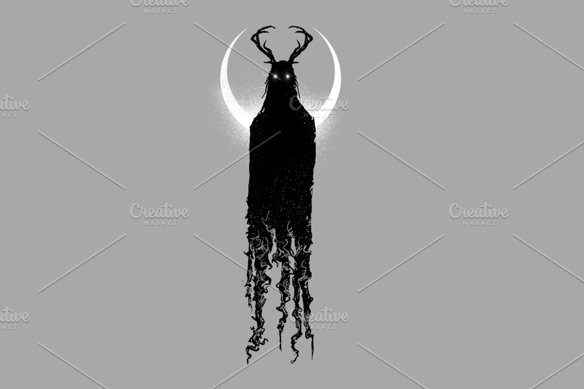 The Mystery of the Black Devil, an Illustration by Design by sebrodbrick (Photo 1 of 2)