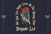 Dutch Brigade - Modern Blackletter, a Blackletter Font by Typefactoryco (Thumbnail 5 of 9)