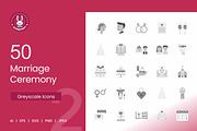 50 Marriage Ceremony Icons, an Icon by IconBunny (Thumbnail 1 of 2)