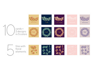 Mosaic Sakura Patterns Collection