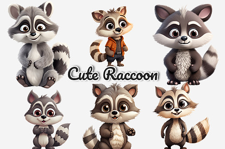 Cute Raccoon
