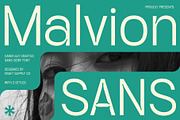Malvion – Sans Serif Font, a Sans Serif Font by Craft Supply Co. (Thumbnail 1 of 8)