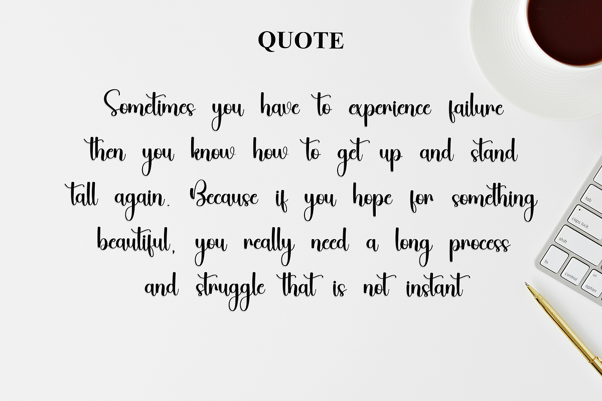Winter Shouthmore, a Handwritten Font by FreshTypeINK (Photo 2 of 8)