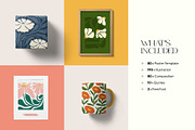 Modern Flora. 4 | Wall Art Creator, an Object Graphic by Leleka.Store (Thumbnail 3 of 19)