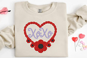 Xoxo- Valentin's Day Sublimation PNG, an Illustration by DreamCafeArt (Thumbnail 8 of 8)