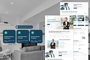 Privity Property - Real Estate Agent, a Landing Page Template by Font Kingdom (Thumbnail 3 of 5)