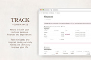 Notion Life Planner, Notion Template, an App Template by TheBohoFactory (Thumbnail 7 of 10)