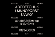MACHINA, a Sans Serif Font by Headquarters (Thumbnail 4 of 5)