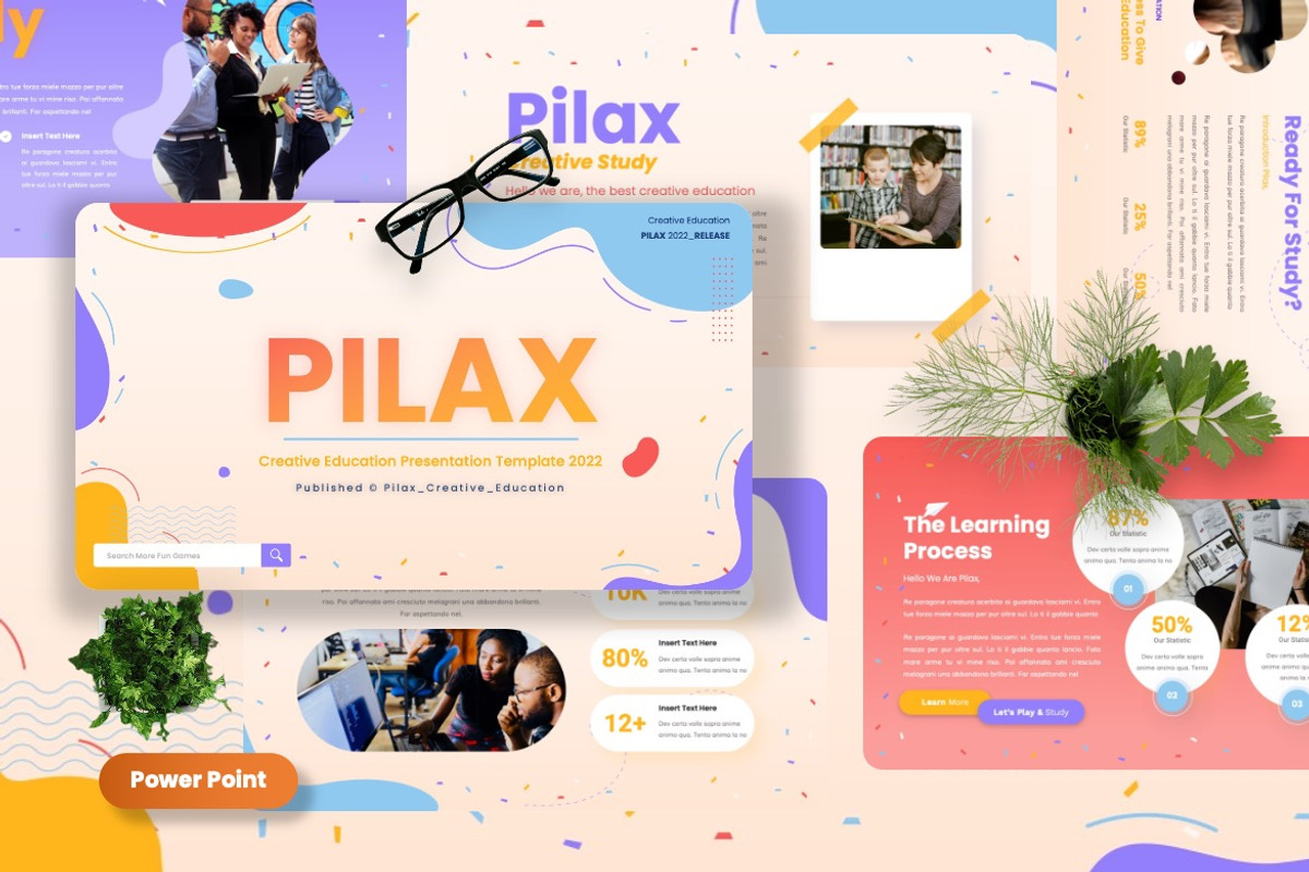 Pilax - Kids World Powerpoint, a Presentation Template by Dhabee (Photo 1 of 7)
